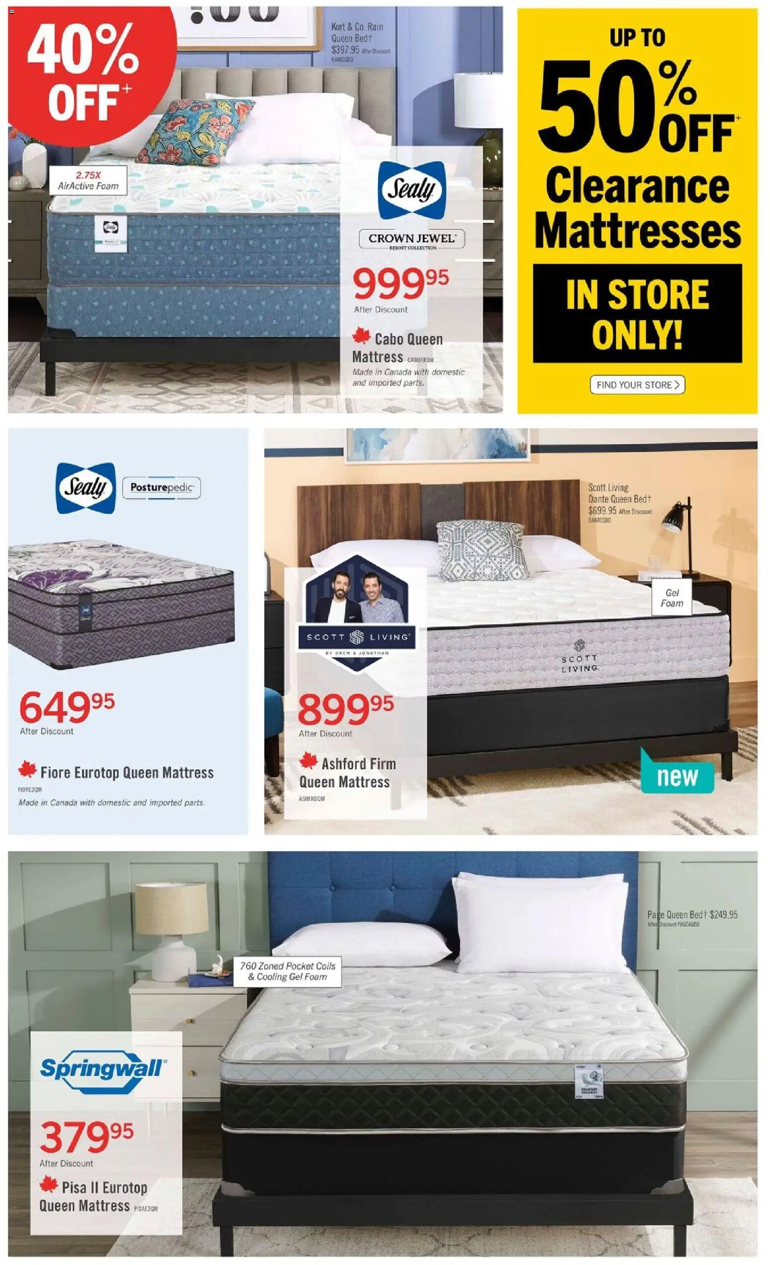 The Brick flyer valid from 30.12.2025 | Page: 6 | Products: Bed, Mattress