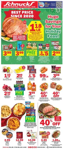 Preview of Schnucks weekly ads valid from 17.12.2025