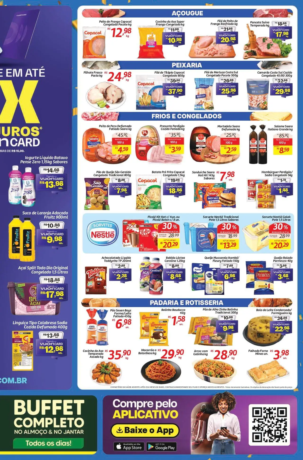 Comper Folheto - válido de 25.08.2025 | Página: 3 | Produtos: Camarão, Tilápia, Presunto, Suco