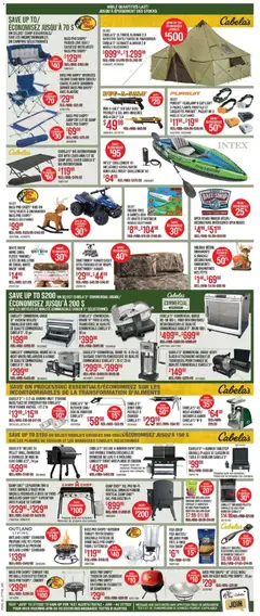 Preview of Cabelas weekly flyer / circulaire from shop Cabelas valid from 26.12.2025 | Page: 5 | Products: Fish, Cap, Grill, Fryer