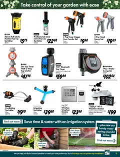 Bunnings Warehouse catalogue - valid from 10.09.2025 | Page: 11 | Products: Tap, Water, Weather station, Timer