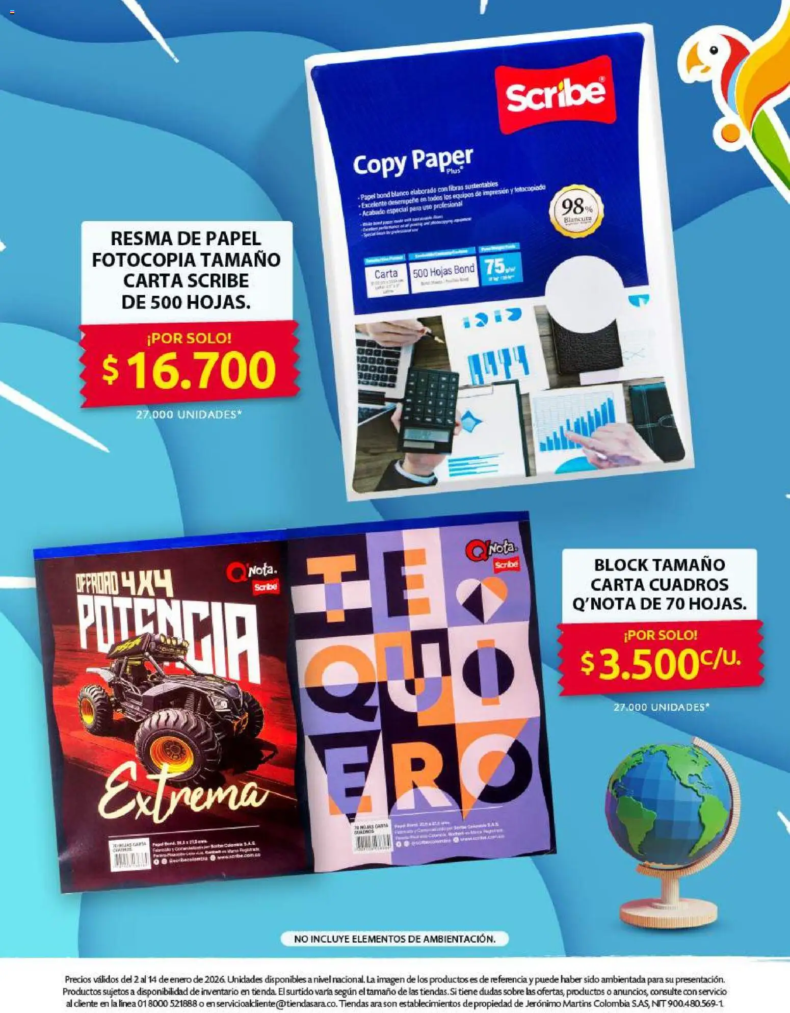 Ara revista - valida desde el 02.01.2026 | Página: 22 | Productos: Sobre