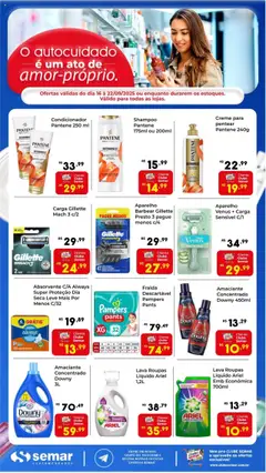 Semar Supermercado - Ofertas Higiene e Limpeza - Pré-Visualização do folheto da loja Semar Supermercado, válido de 16.09.2025