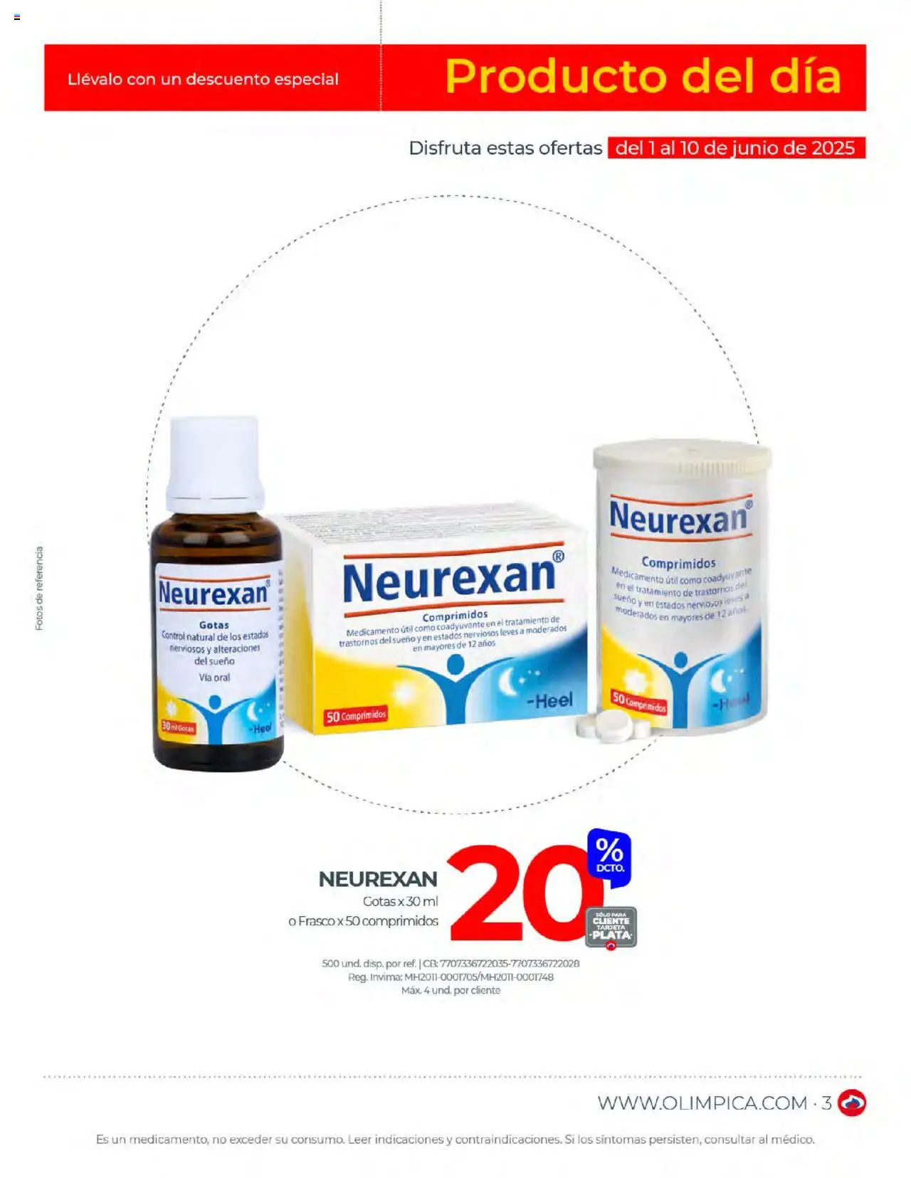 Olímpica revista - valida desde el 01.06.2025 | Página: 3 | Productos: Frasco