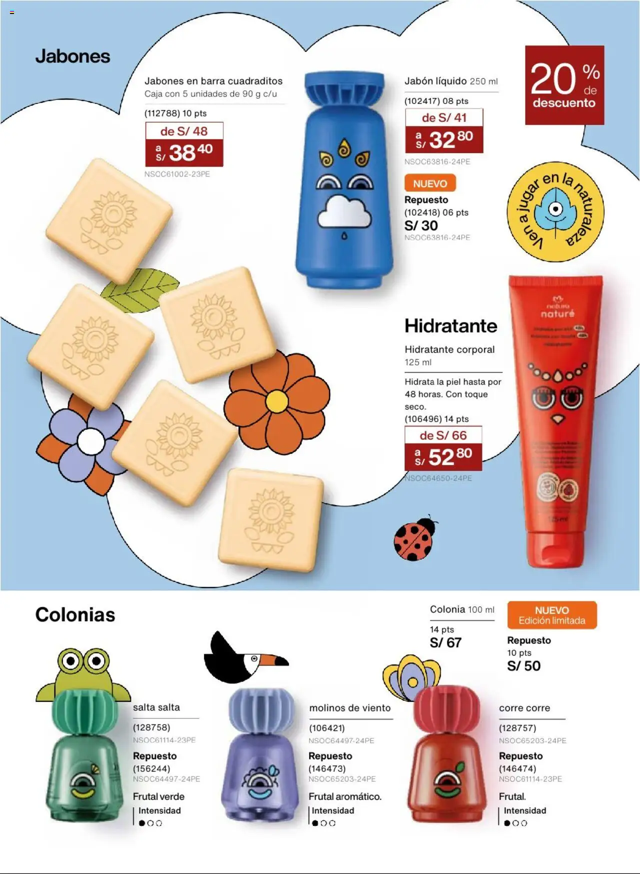 Catálogo Natura válido desde 12.10.2025 | Página: 153 | Productos: Jabón, Caja