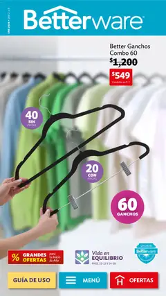 Vista previa de Betterware campaña 1 2026, nuevo folleto de la tienda, válido en México a partir del 05.01.2026
