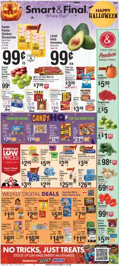 Preview of Smart & Final weekly ads valid from 21.10.2025