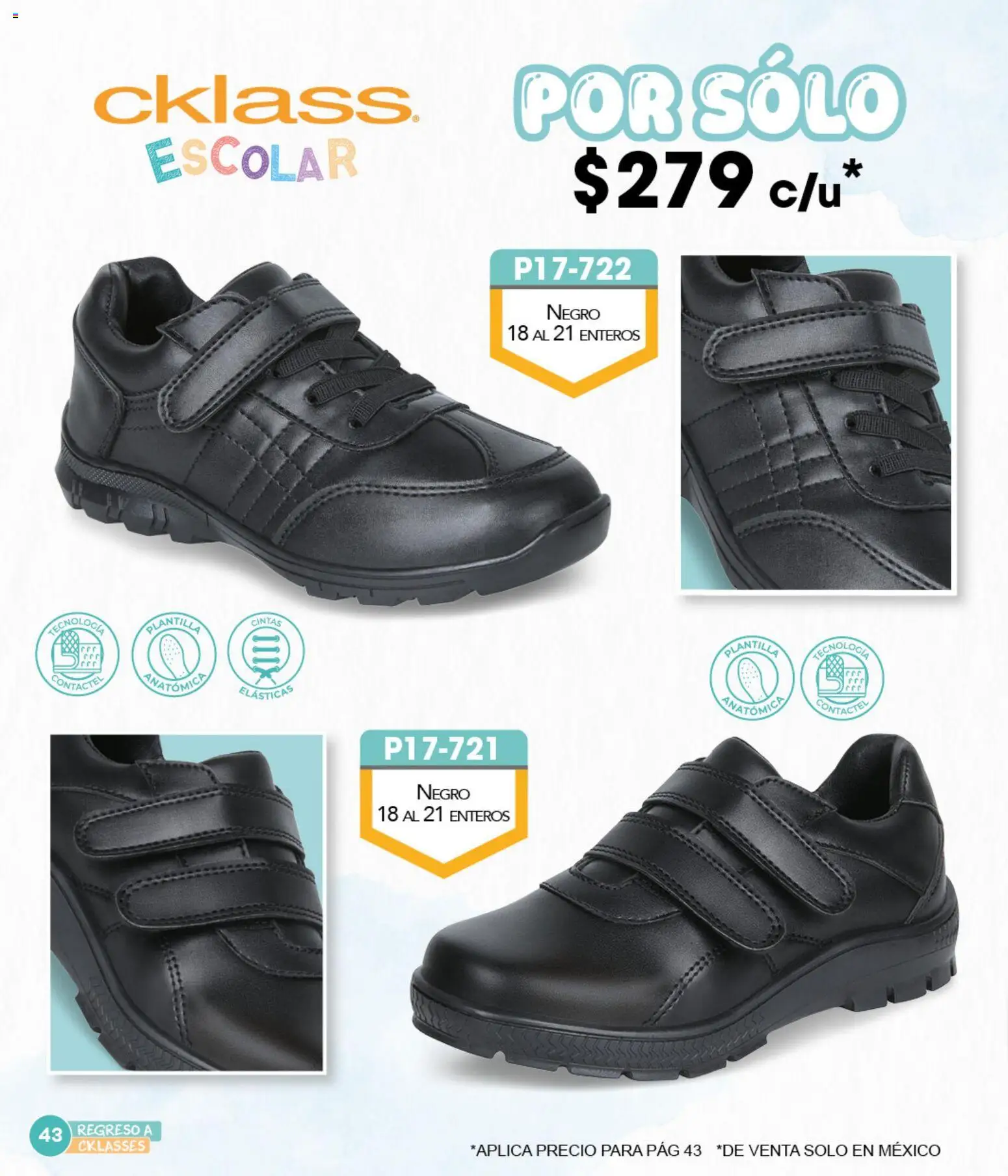 Nuevas ofertas de Cklass válidas en toda la República Mexicana desde el 05.12.2025. ¡Encuentra las mejores ofertas en Cklass catálogo Especial Regreso a Clases! | Página: 44