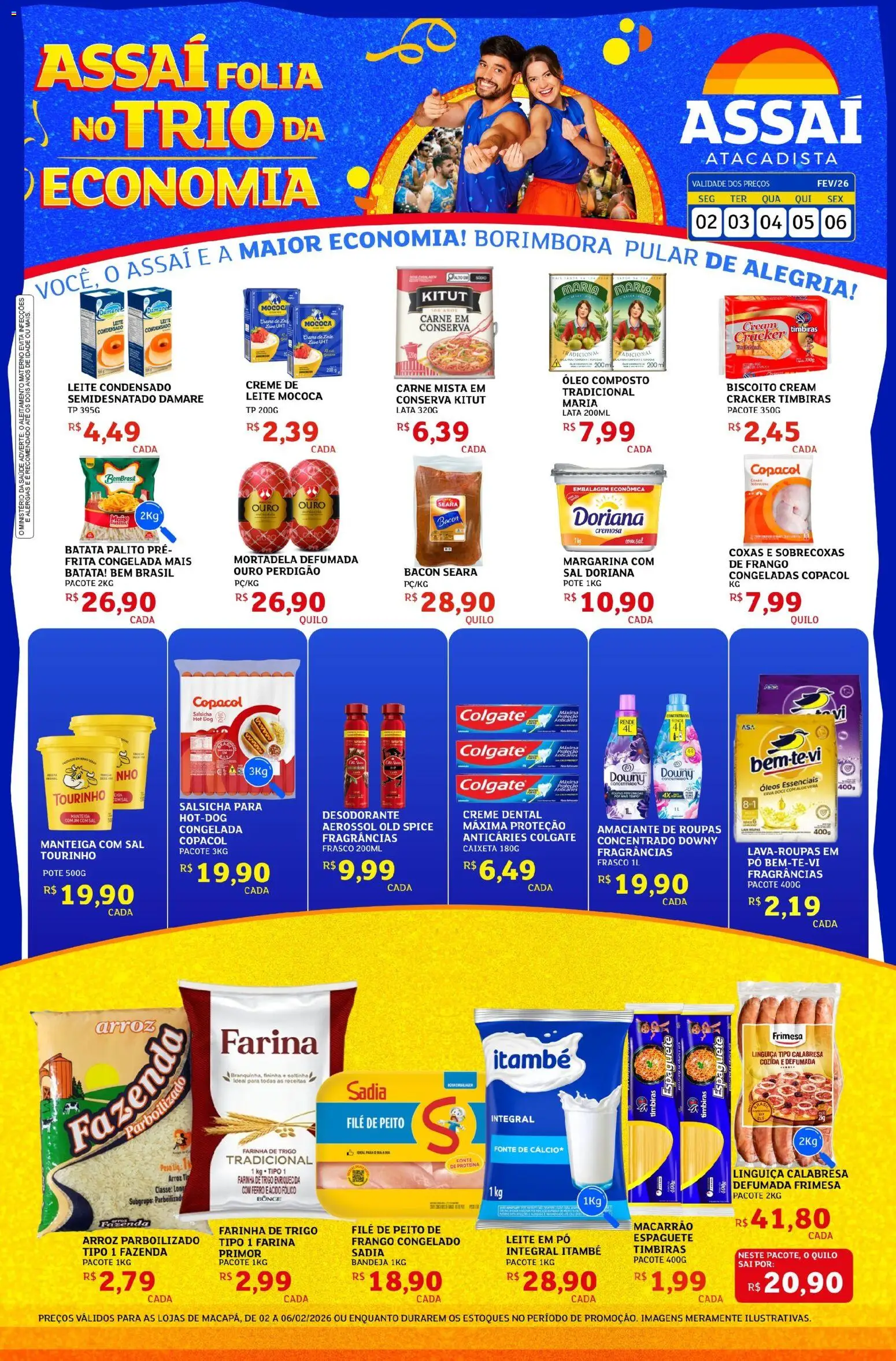 Assaí Atacadista Folheto - válido de 02.02.2026 | Página: 1