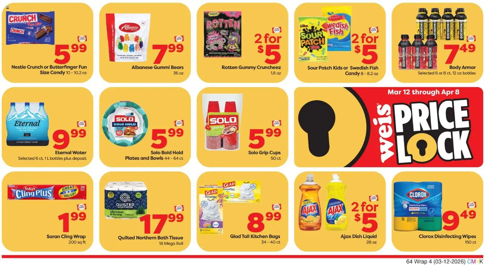Weis Weekly Ad - valid from 12.03.2026 | Page: 7 | Products: Bath, Fish, Water