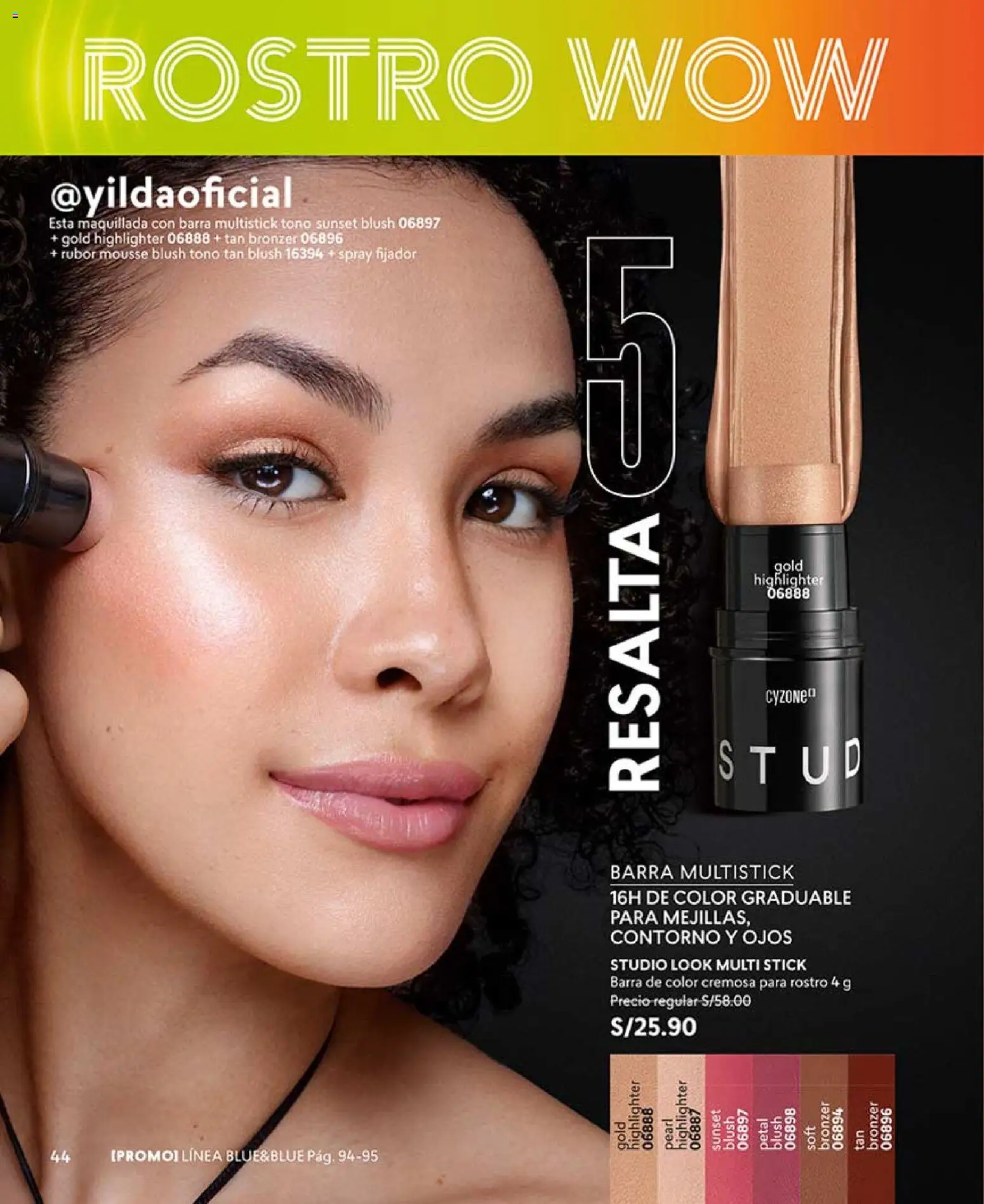 Catálogo CyZone válido desde 21.02.2026 | Página: 44 | Productos: Rubor