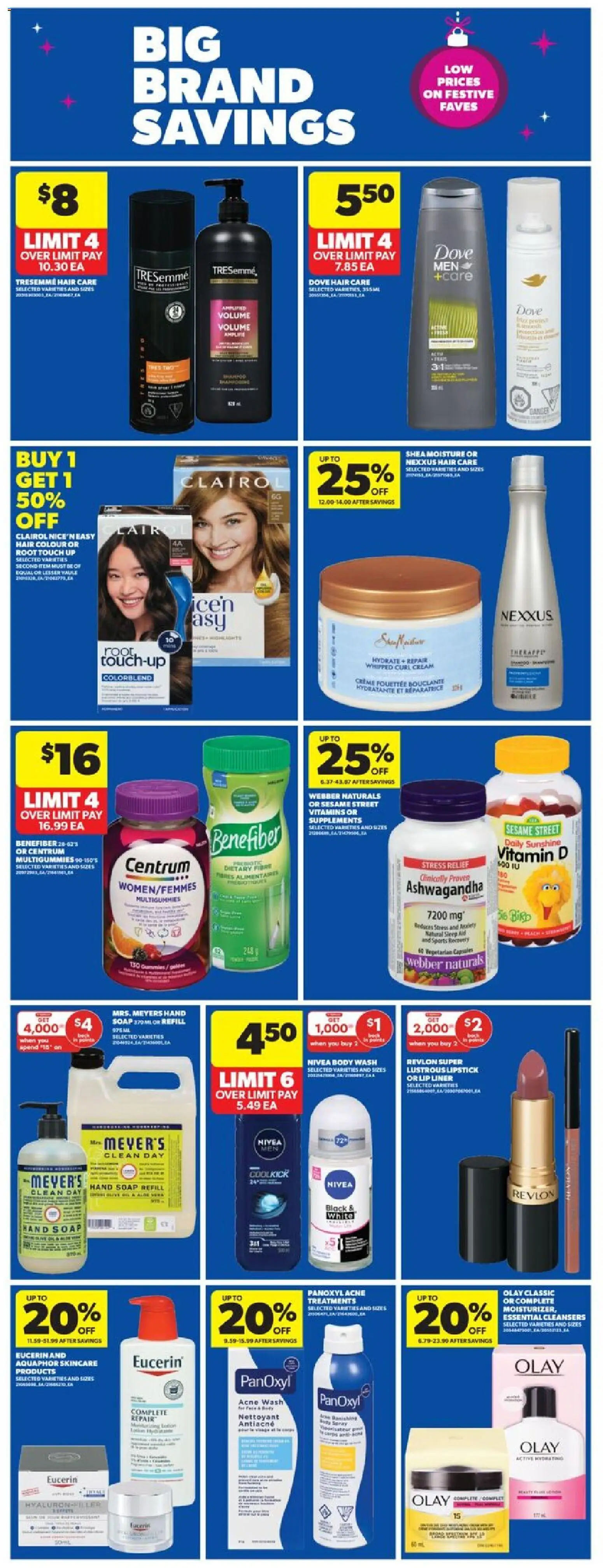 Real Canadian Superstore flyer valid from 20.11.2025 | Page: 20 | Products: Cream, Soap, Body wash