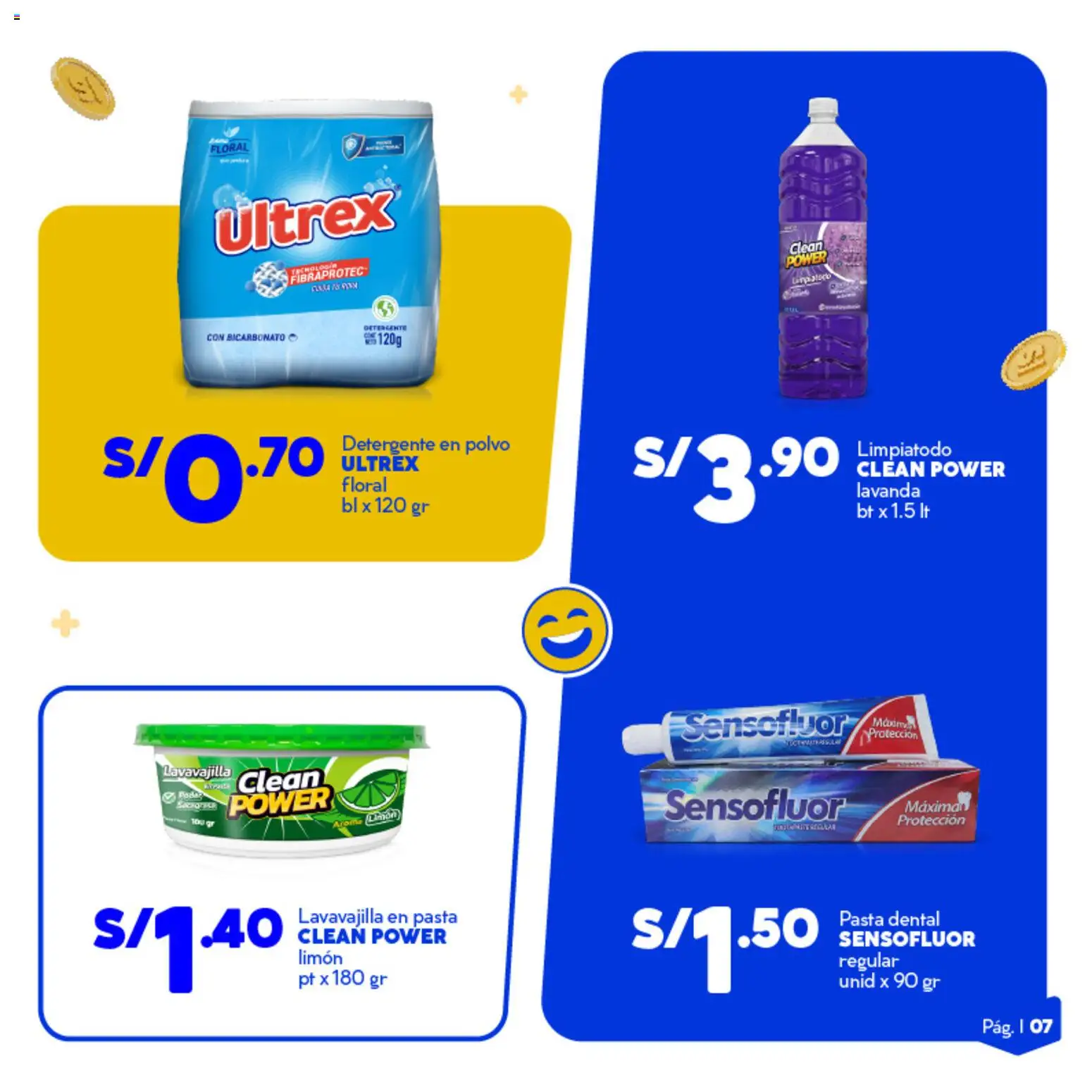Catálogo Mass válido desde 06.02.2026 | Página: 7 | Productos: Pasta dental, Detergente, Pasta, Polvo