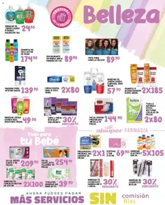 Nuevas ofertas de Alsuper válidas en toda la República Mexicana desde el 12.09.2025. ¡Encuentra las mejores ofertas en CREMA DENTAL ORAL-B 100% 140ML, Oral-B 100% toothpaste 140ml! | Página: 4