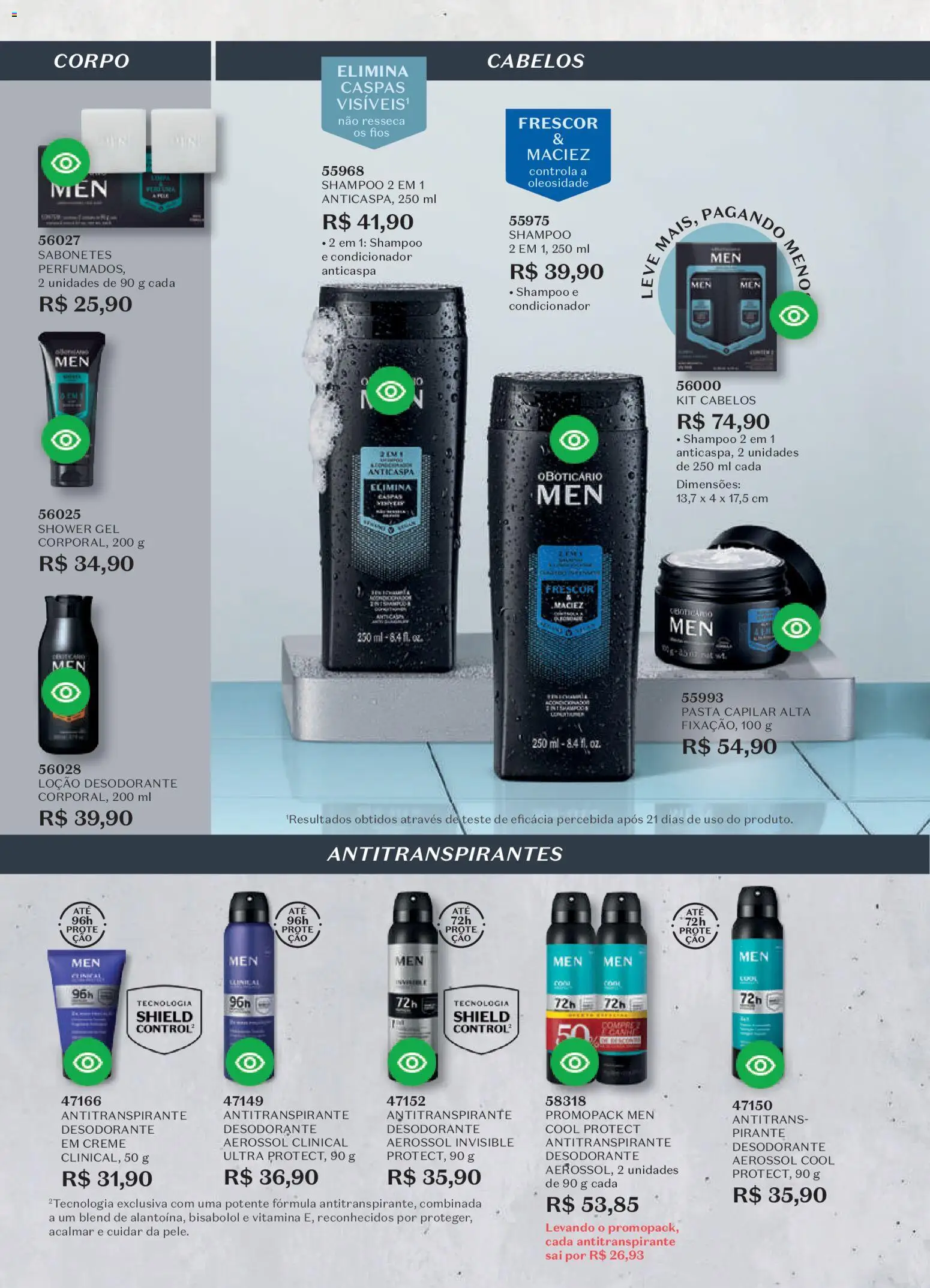 O Boticário Folheto - válido de 03.11.2025 | Página: 64 | Produtos: Shampoo, Condicionador, Pasta, Creme