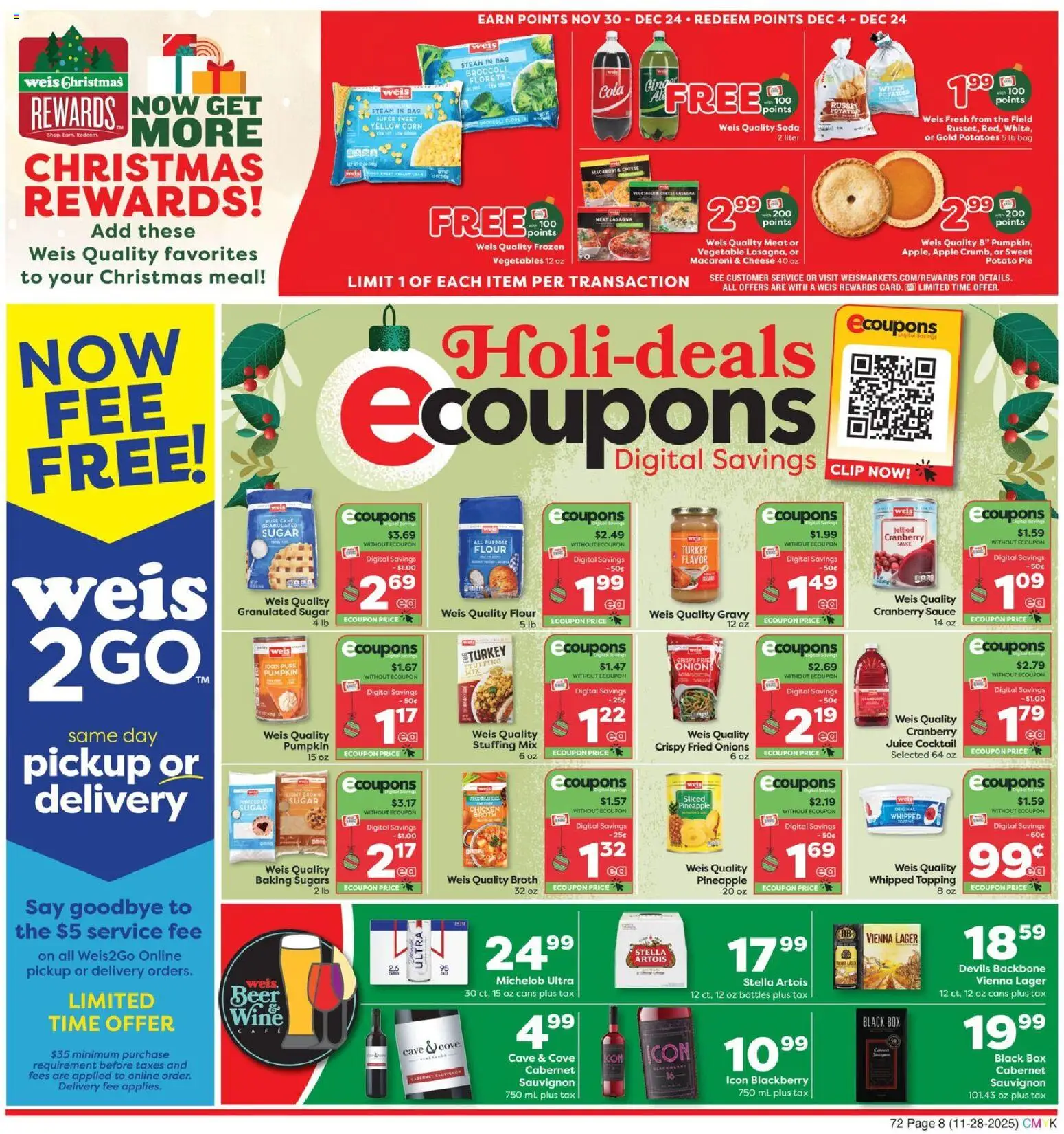 Weis Monthly Ad - WV - valid from 28.11.2025 | Page: 12 | Products: Broccoli, Box, Pc, Bag
