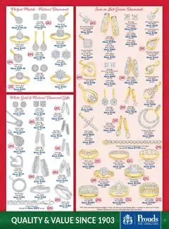 Preview of Prouds The Jewellers Catalogue - valid from 10.11.2025 | Page: 7 | Products: Bracelet, Diamond, Earrings, Pendant