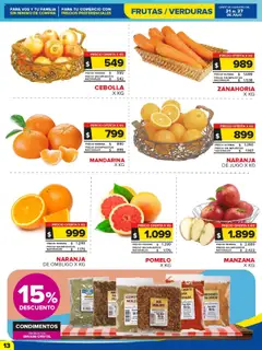 Carrefour Maxi catálogo │ válido desde el 21.07.2025 | Página: 13 | Productos: Peso, Cebolla, Jugo, Arroz