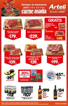 Vista previa de Arteli folleto Carnes Suc. Valles, nuevo folleto de la tienda, válido en México a partir del 26.12.2025