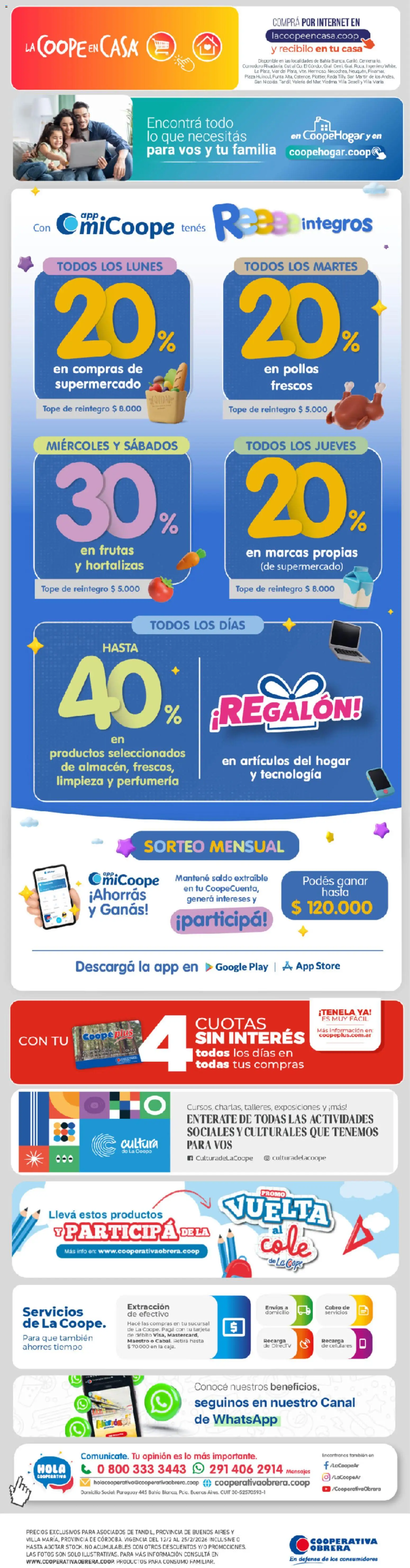 Cooperativa Obrera - Ahorrón │ válido desde el 12.02.2026 | Página: 9