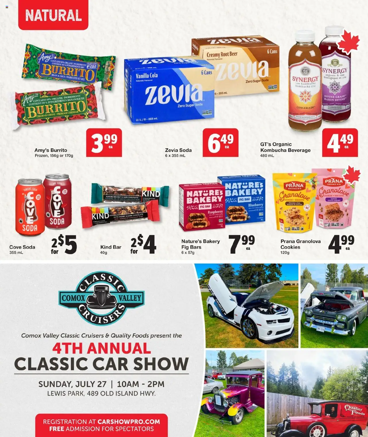 Quality Foods flyer valid from 24.07.2025 | Page: 14 | Products: Rice, Nuts, Cookies, Chocolate