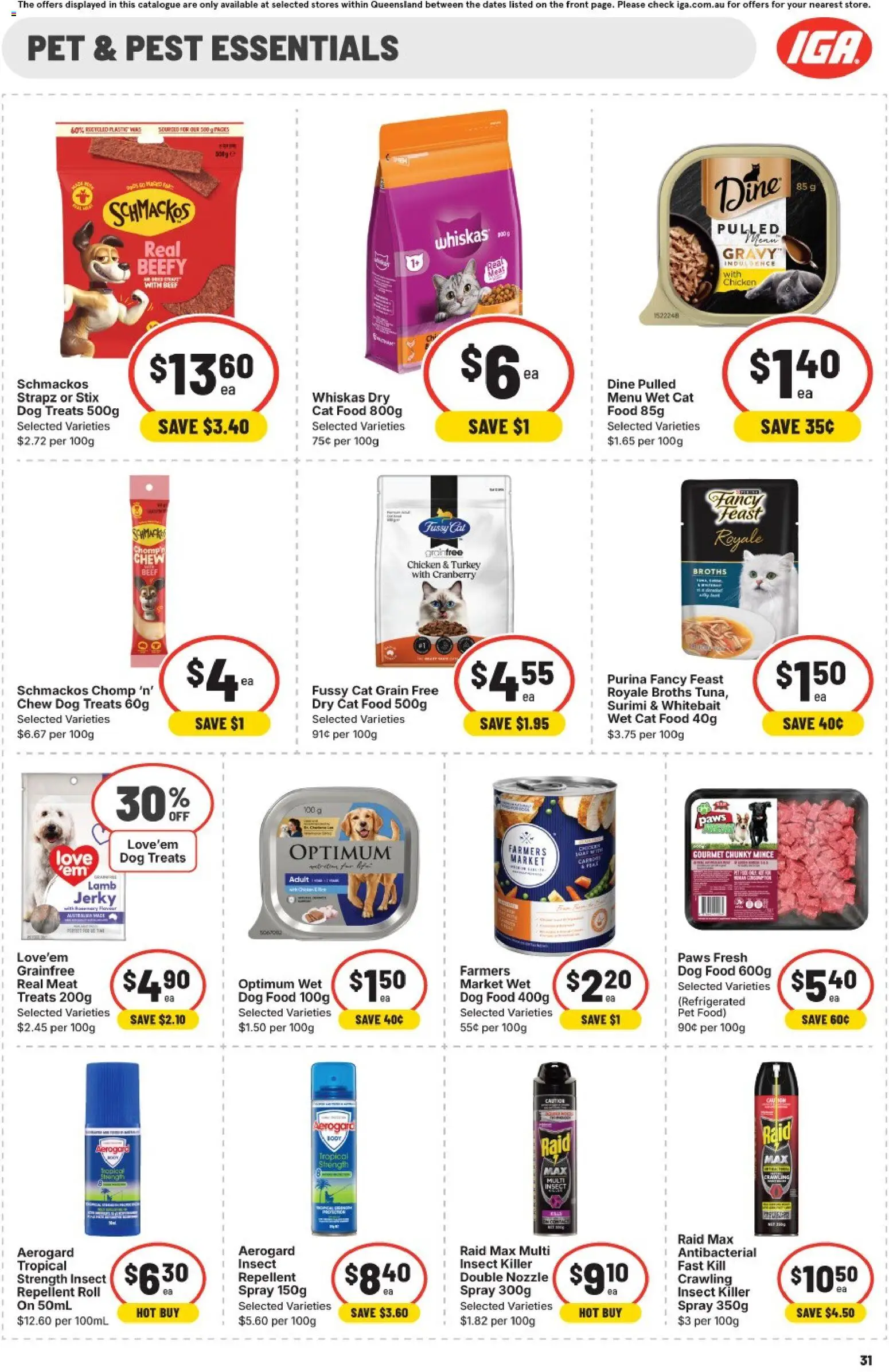IGA catalogue - valid from 07.01.2026 | Page: 34 | Products: Beef, Meat, Dog food, Turkey