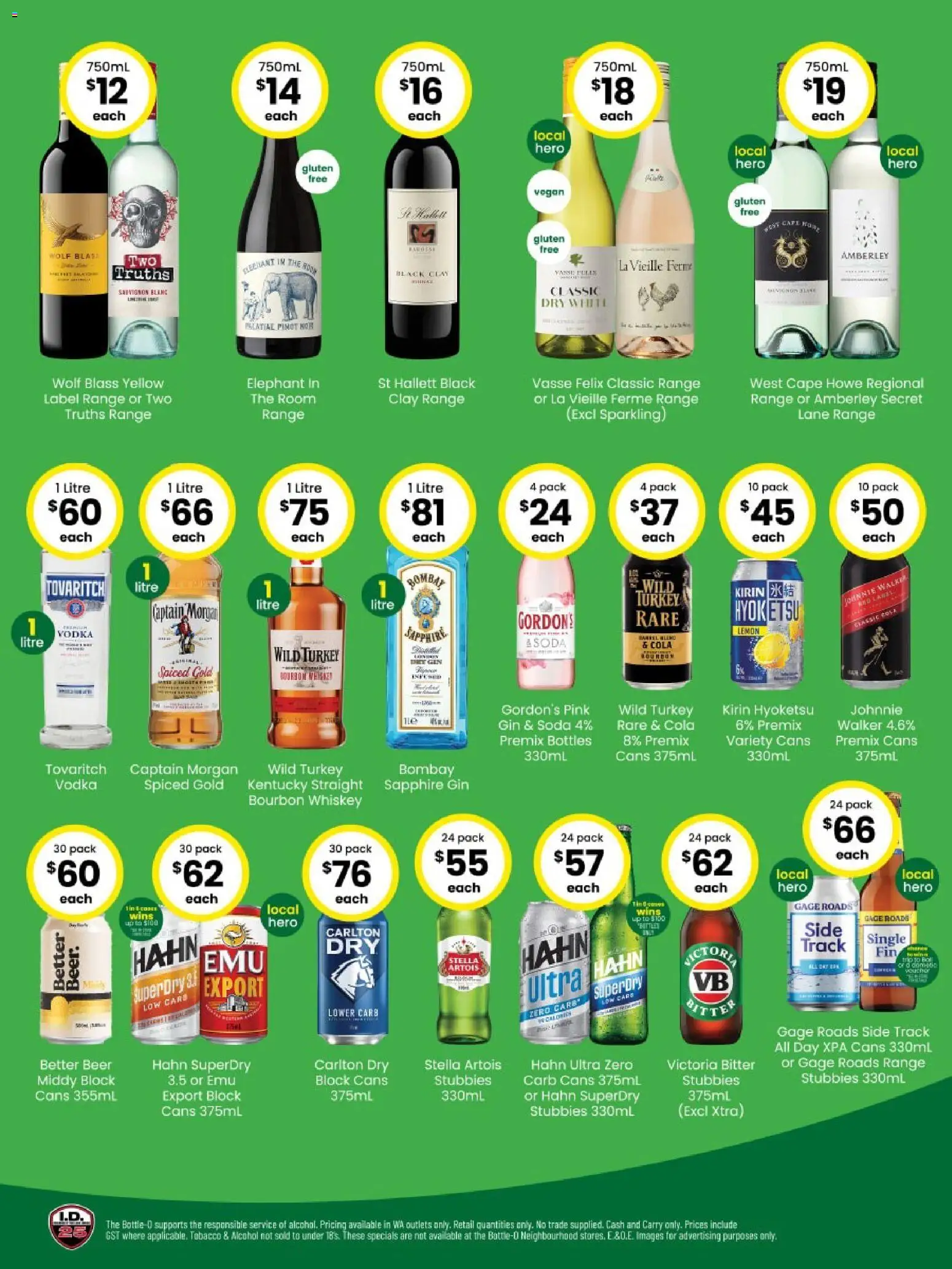 The Bottle-O catalogue - valid from 05.01.2026 | Page: 2 | Products: Bourbon, Gin, Lemon, Turkey