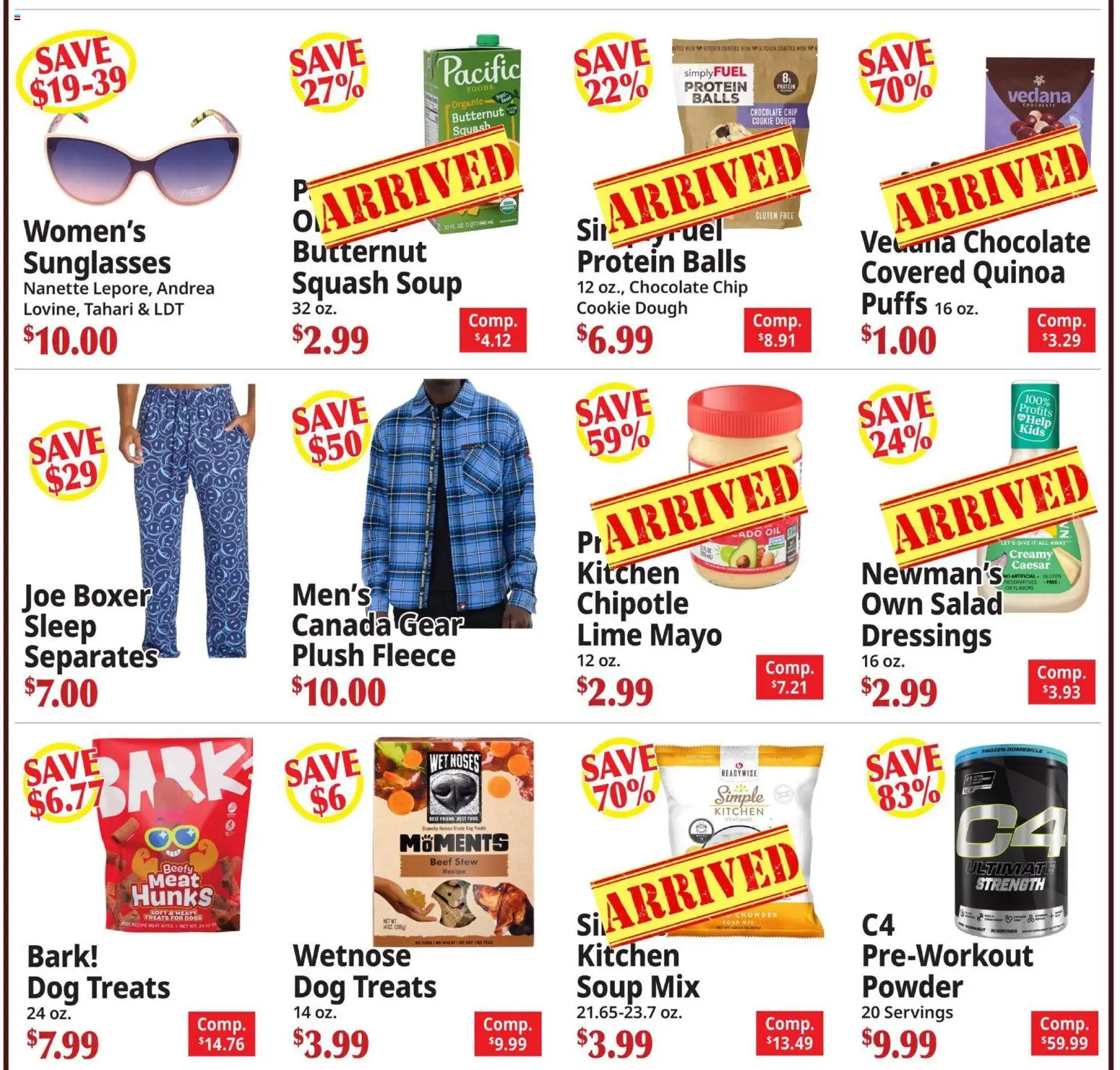 Ocean State Job Lot Coming Attractions - valid from 02.04.2026 | Page: 6 | Products: Squash, Dog Treats, Powder, Lime