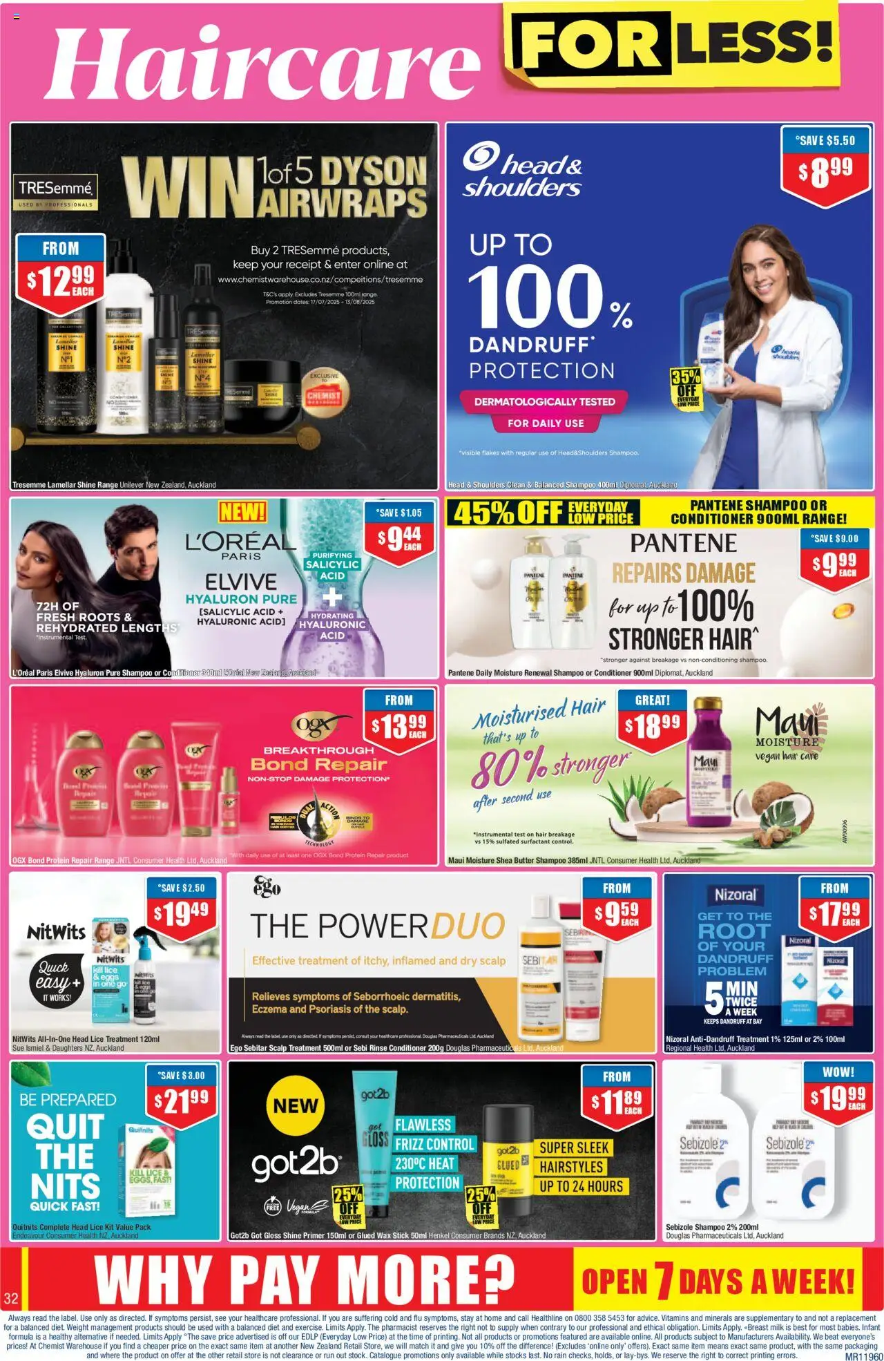 Chemist Warehouse catalogue from 17.07.2025 | Page: 32