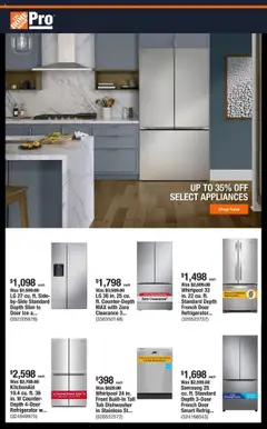 Preview of Home Depot weekly ads valid from 01.09.2025