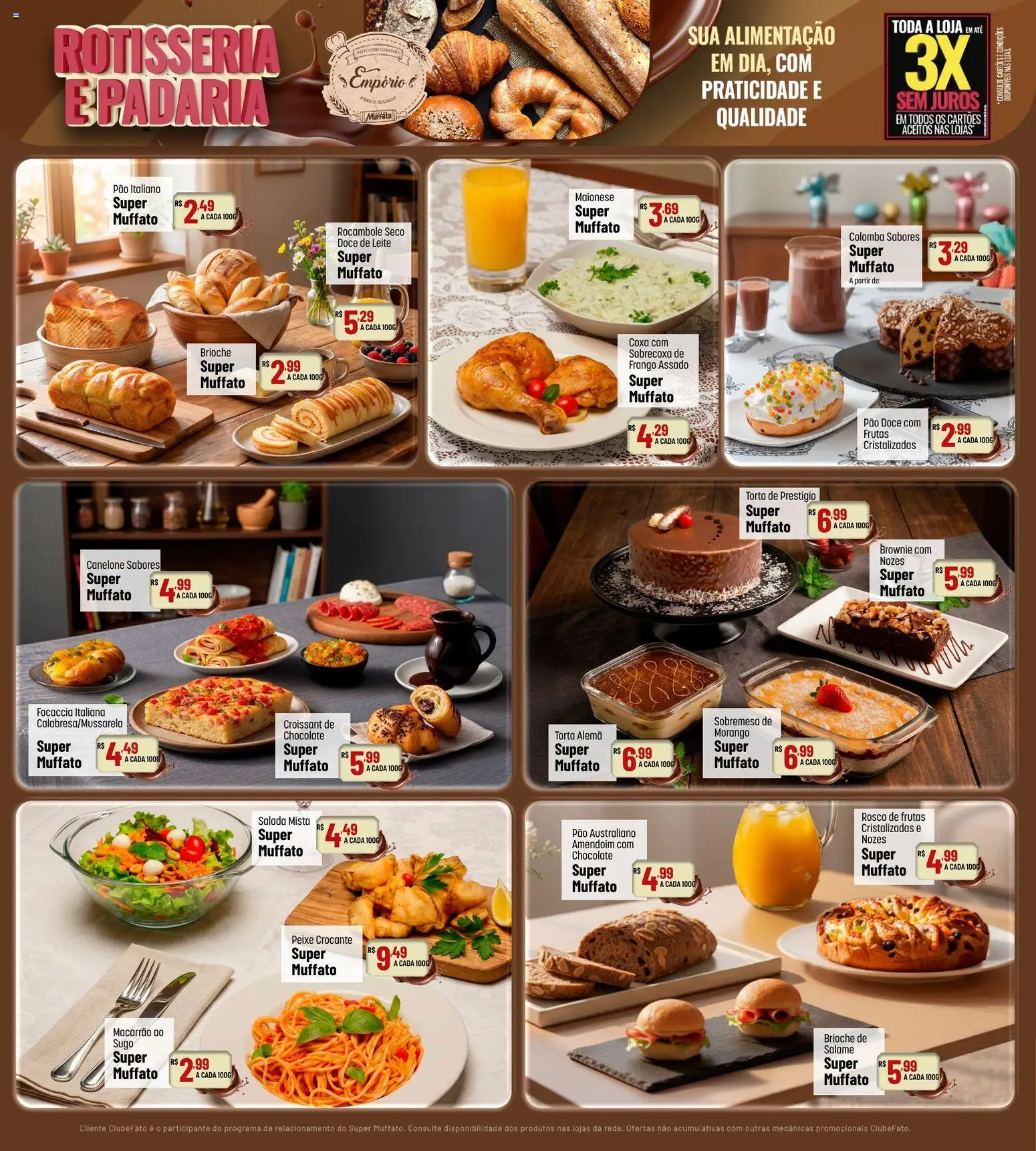 Super Muffato Folheto - válido de 05.03.2026 | Página: 14 | Produtos: Amendoim, Chocolate, Peixe, Doce de leite