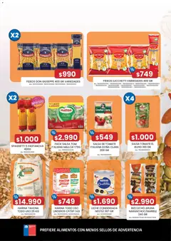 Cugat Letak válido desde el 17.03.2026 | Página: 4 | Productos: Tomate, Leche, Fideos, Salsa de tomate