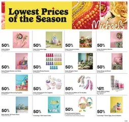 Preview of Michaels weekly ads valid from 13.03.2026 | Page: 2 | Products: Trim, Eggs