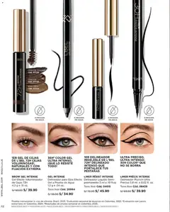 Vista previa de folleto L'Bel catálogo - Campaña 7 de la L'Bel válido desde 04.04.2026 | Página: 72 | Productos: Delineador, Maquillaje