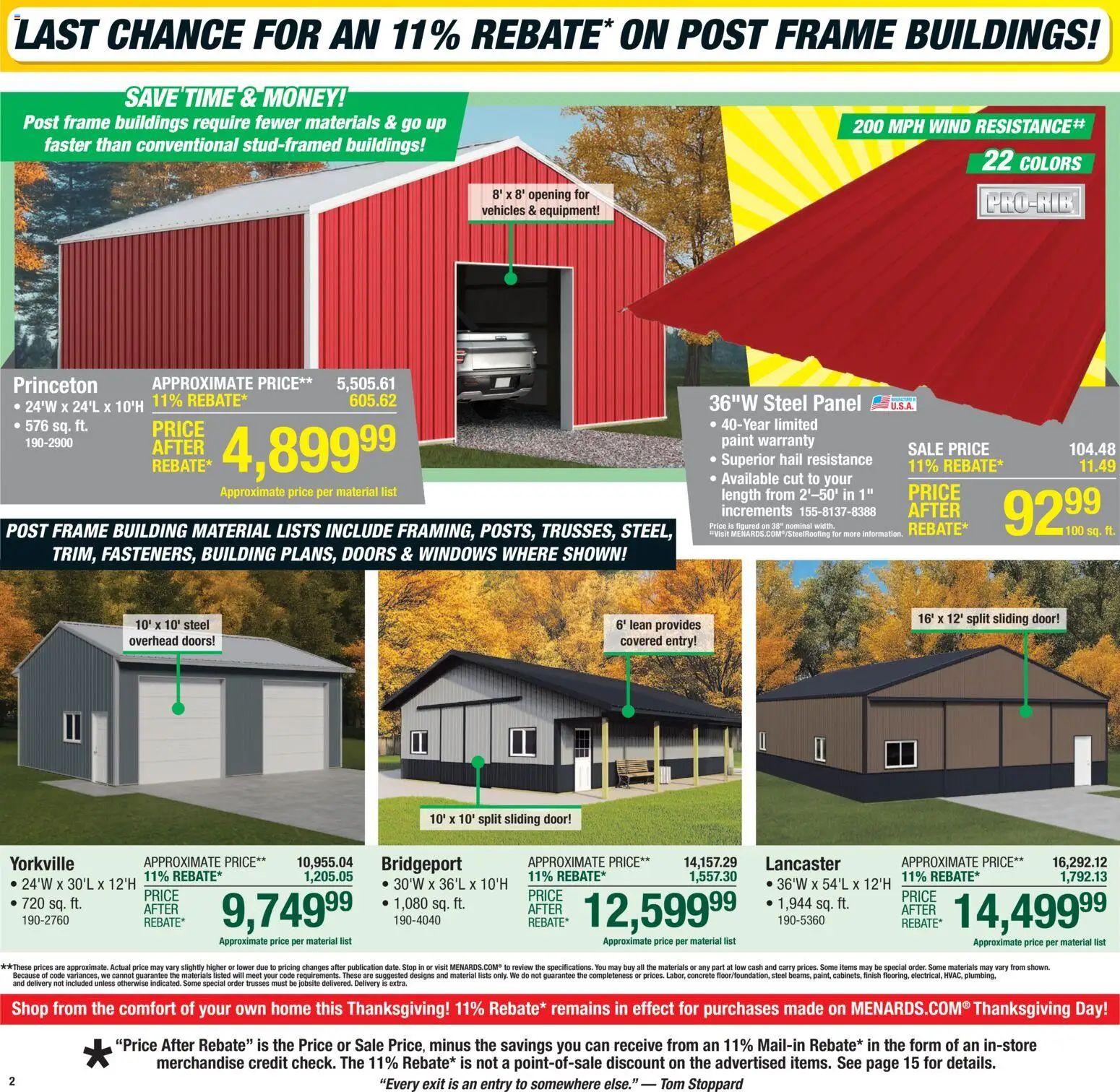 Menards Weekly Ad - valid from 13.11.2025 | Page: 3