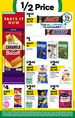 Preview of Woolworths catalogue  - valid from 29.04.2026 | Page: 3 | Products: Shelf, Crackers, Milk, Dairy