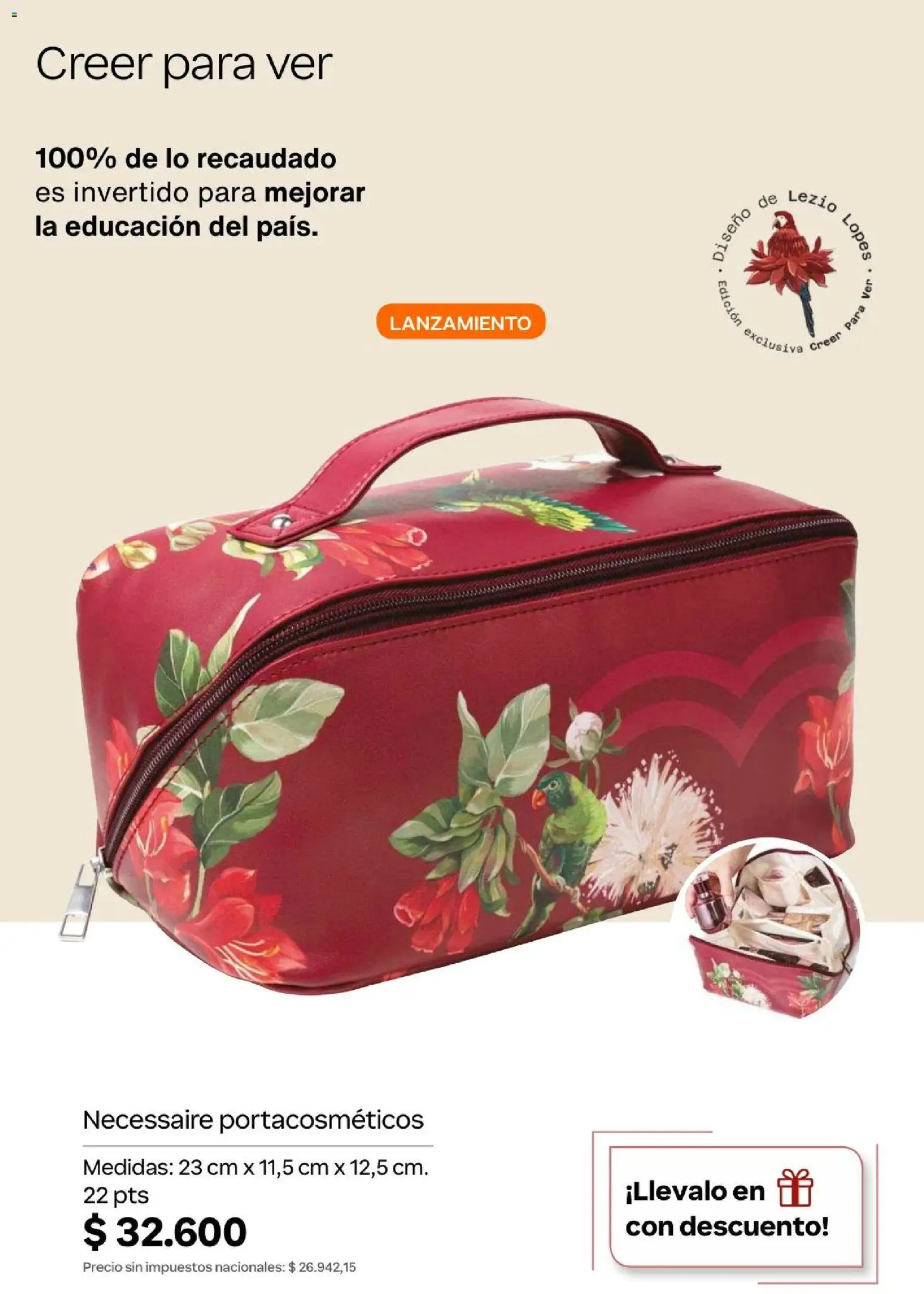 Natura Catálogo Ciclo 4/2026 │ válido desde el 01.04.2026 | Página: 285 | Productos: Portacosmeticos