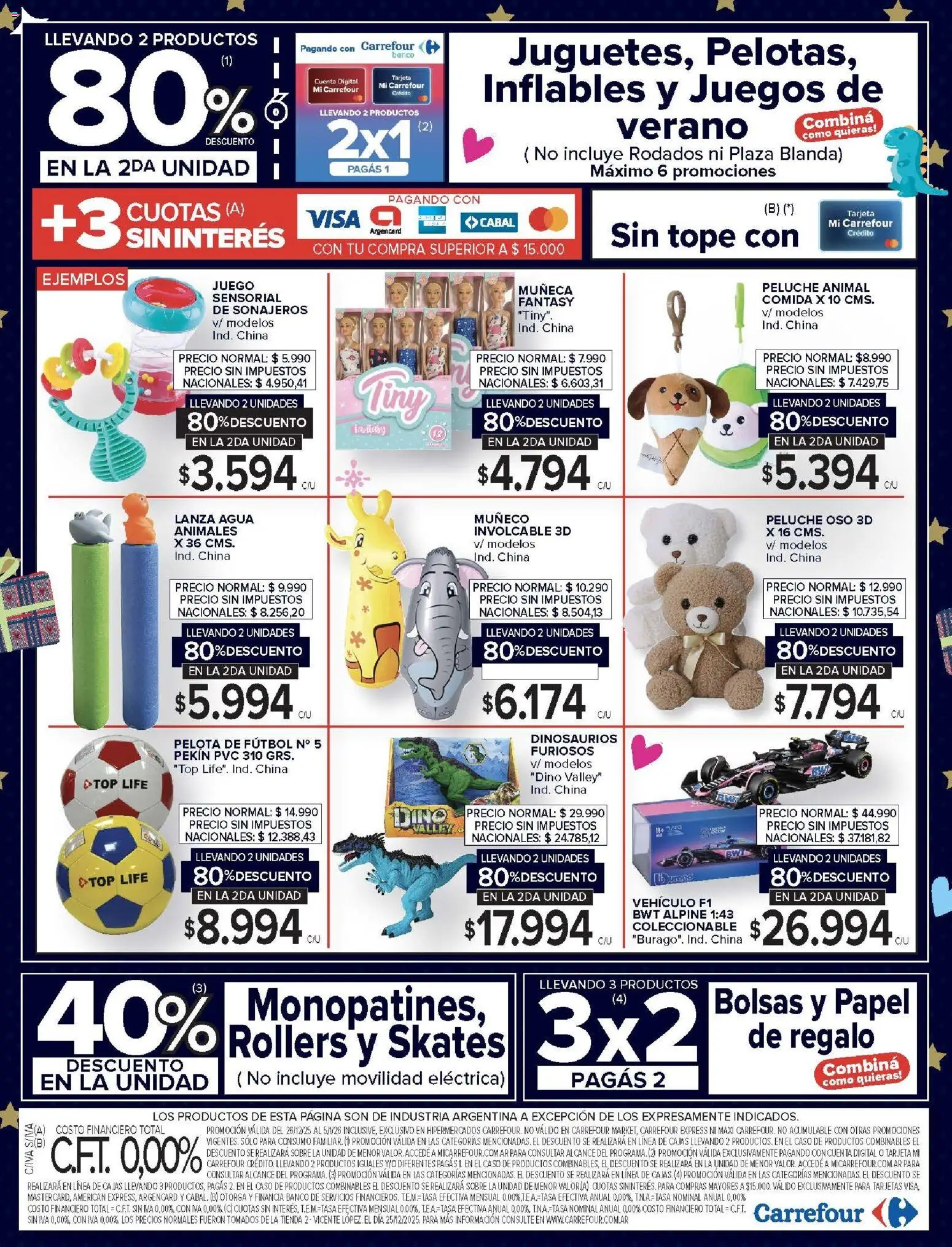 Carrefour ofertas │ válido desde el 26.12.2025 | Página: 4 | Productos: Top, Caso, Sobre, Agua