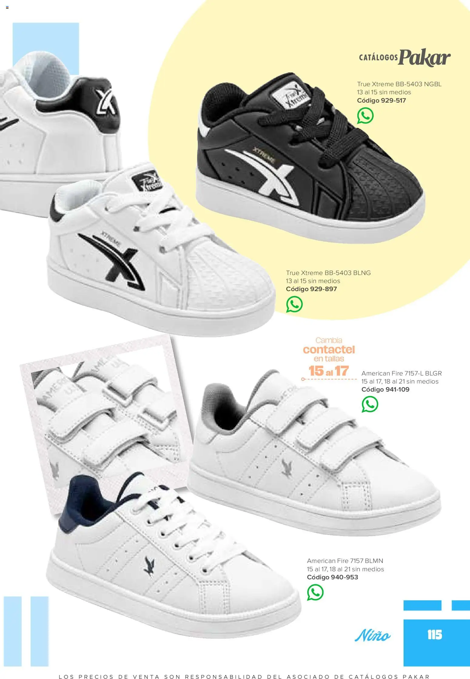 Nuevas ofertas de SC Pakar válidas en toda la República Mexicana desde el 30.01.2026. ¡Encuentra las mejores ofertas en SC Pakar catálogo Niño! | Página: 115