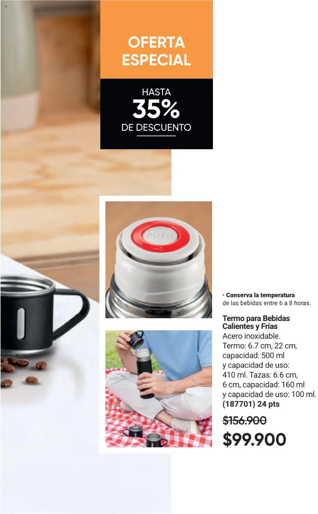 Avon revista - valida desde el 18.06.2025 | Página: 22 | Productos: Termo