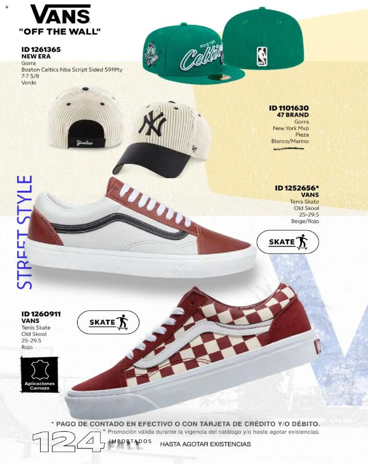 Nuevas ofertas de Price Shoes válidas en toda la República Mexicana desde el 18.10.2025. ¡Encuentra las mejores ofertas en Price Shoes catálogo Fall Importados segunda! | Página: 124 | Productos: Tenis, Gorra