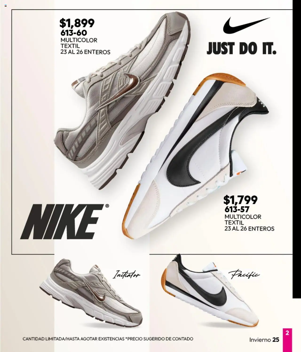 Nuevas ofertas de Cklass válidas en toda la República Mexicana desde el 16.09.2025. ¡Encuentra las mejores ofertas en Cklass - Catálogo Invierno Sportbrands! | Página: 3