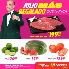 Vista previa de Soriana - Fin de Semana Híper: Saltillo, nuevo folleto de la tienda, válido en México a partir del 11.07.2025