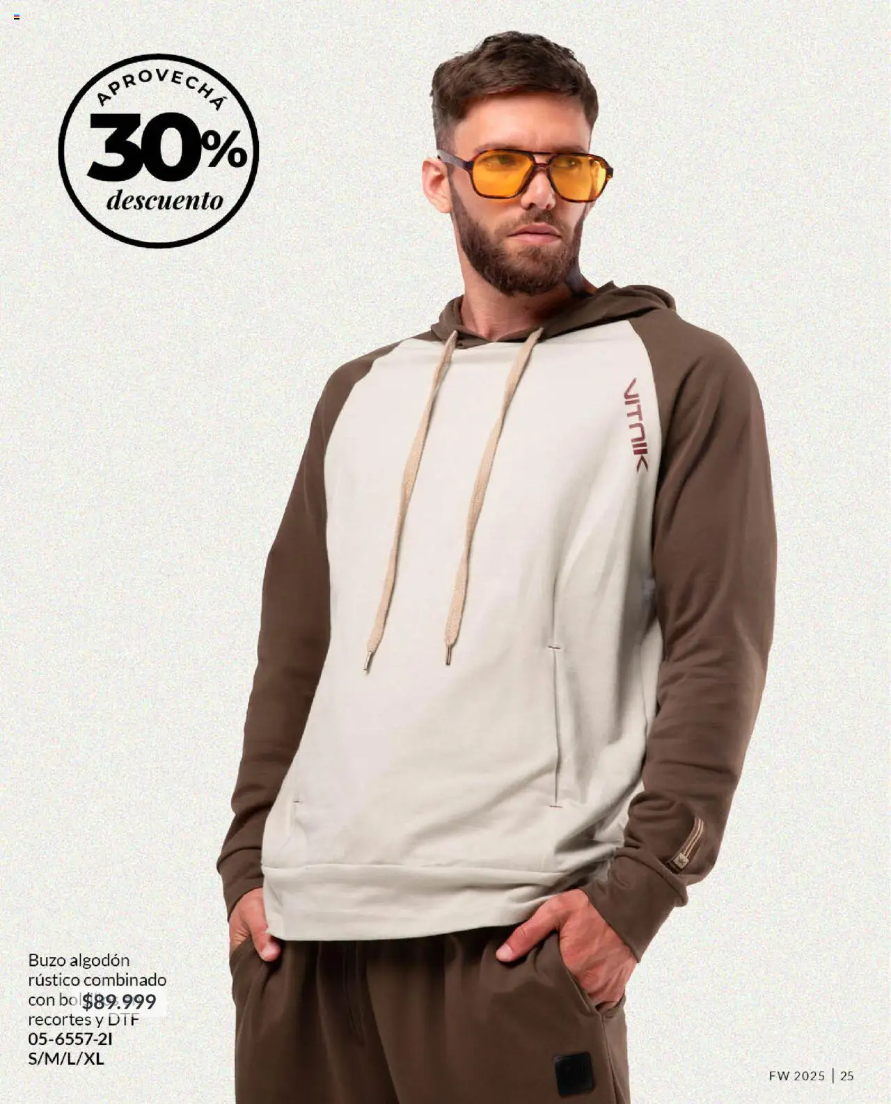 Vitnik catálogo Hombre │ válido desde el 08.08.2025 | Página: 25 | Productos: Buzo, Algodón