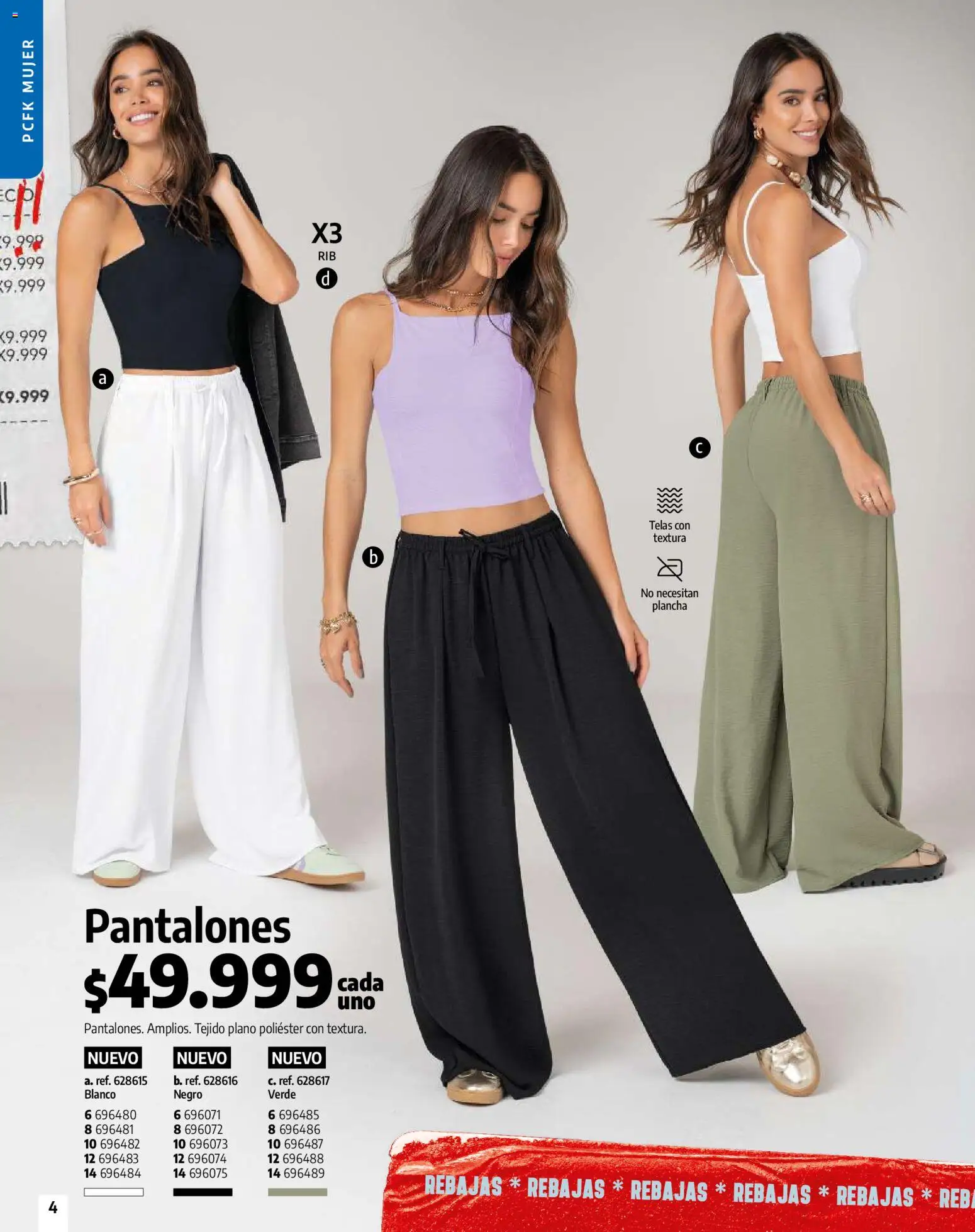 Pacifika revista - valida desde el 01.01.2026 | Página: 4 | Productos: Plancha, Pantalones