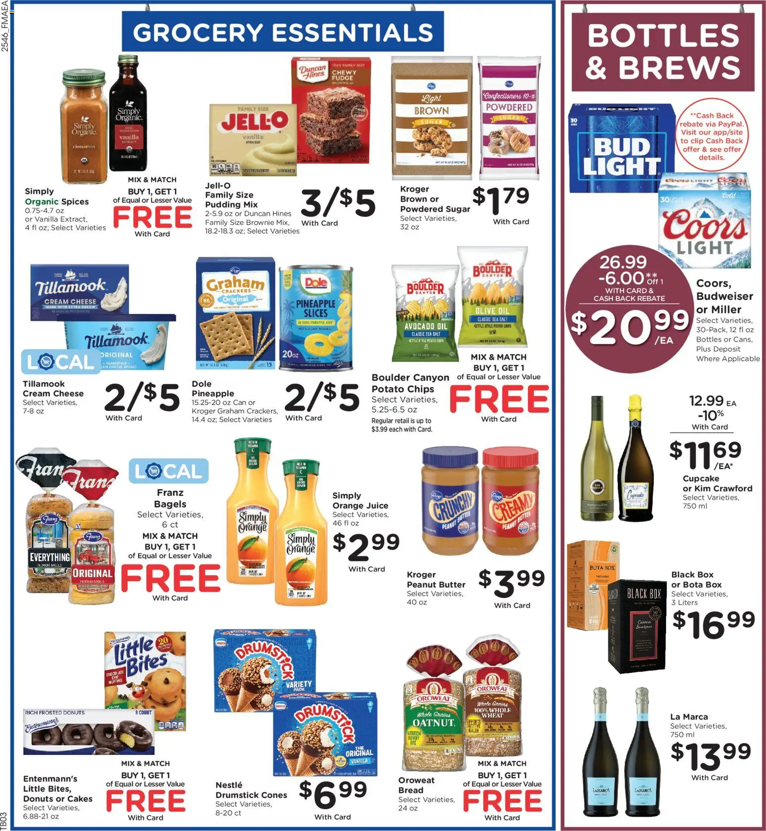 Fred Meyer Weekly Ad - valid from 17.12.2025 | Page: 6 | Products: Box, Clip, Butter, Bread