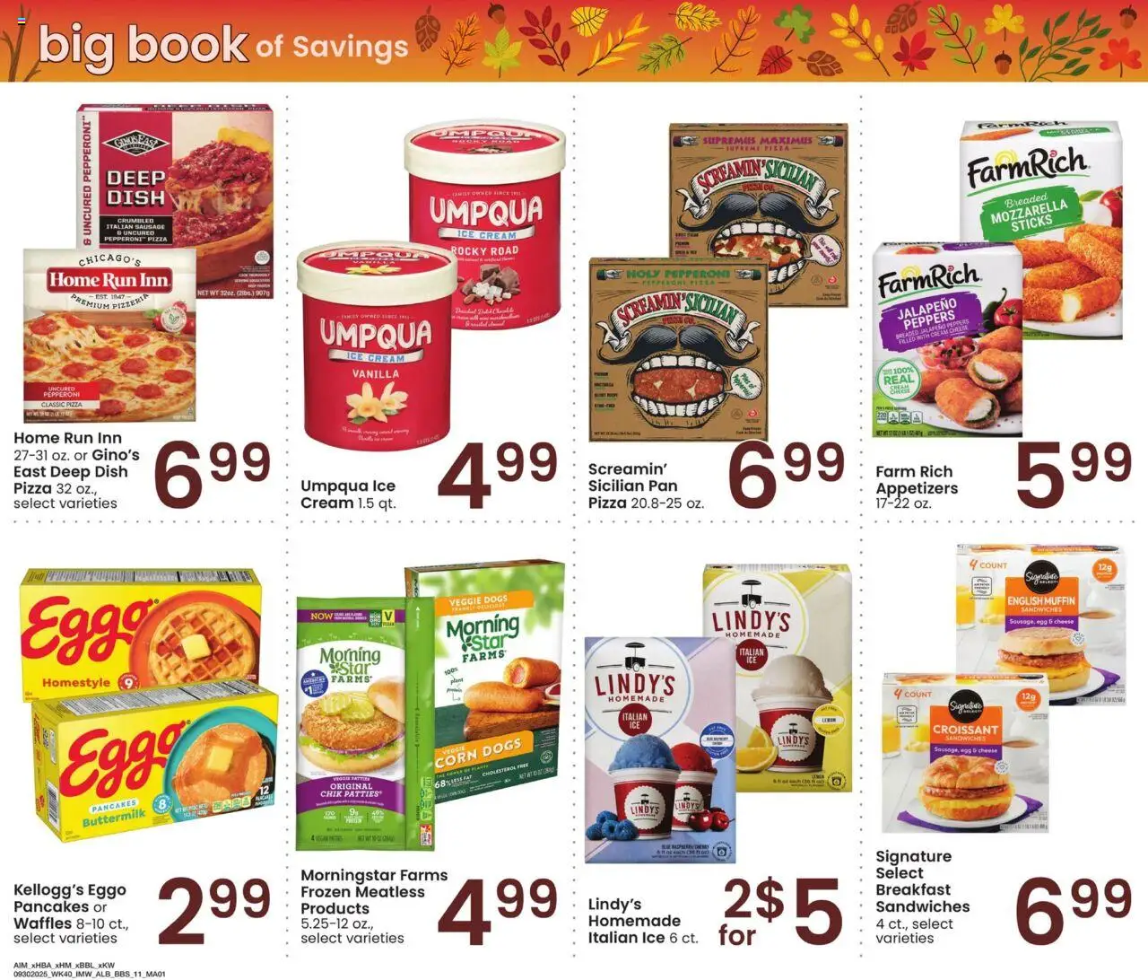 Albertsons Big Book of Savings - valid from 30.09.2025 | Page: 11 | Products: Peppers, Cheese, Cream, Muffin