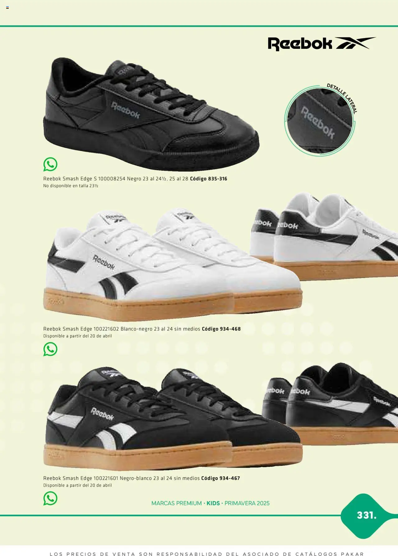 Nuevas ofertas de SC Pakar válidas en toda la República Mexicana desde el 28.02.2025. ¡Encuentra las mejores ofertas en SC Pakar catálogo Premium - Kids! | Página: 331