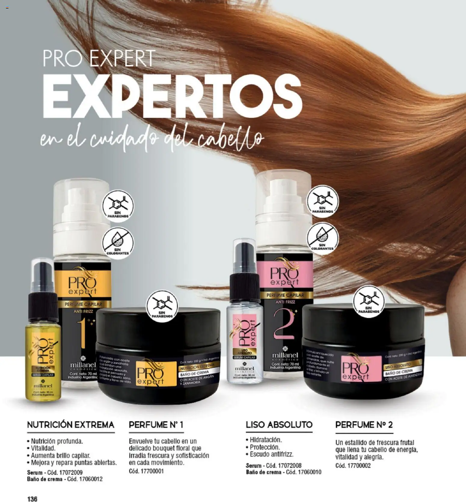 Millanel - Catálogo │ válido desde el 05.01.2026 | Página: 136 | Productos: Perfume, Serum, Brillo, Baño de crema