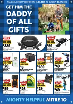 Preview of Mitre 10  Catalogue  - valid from 13.08.2025